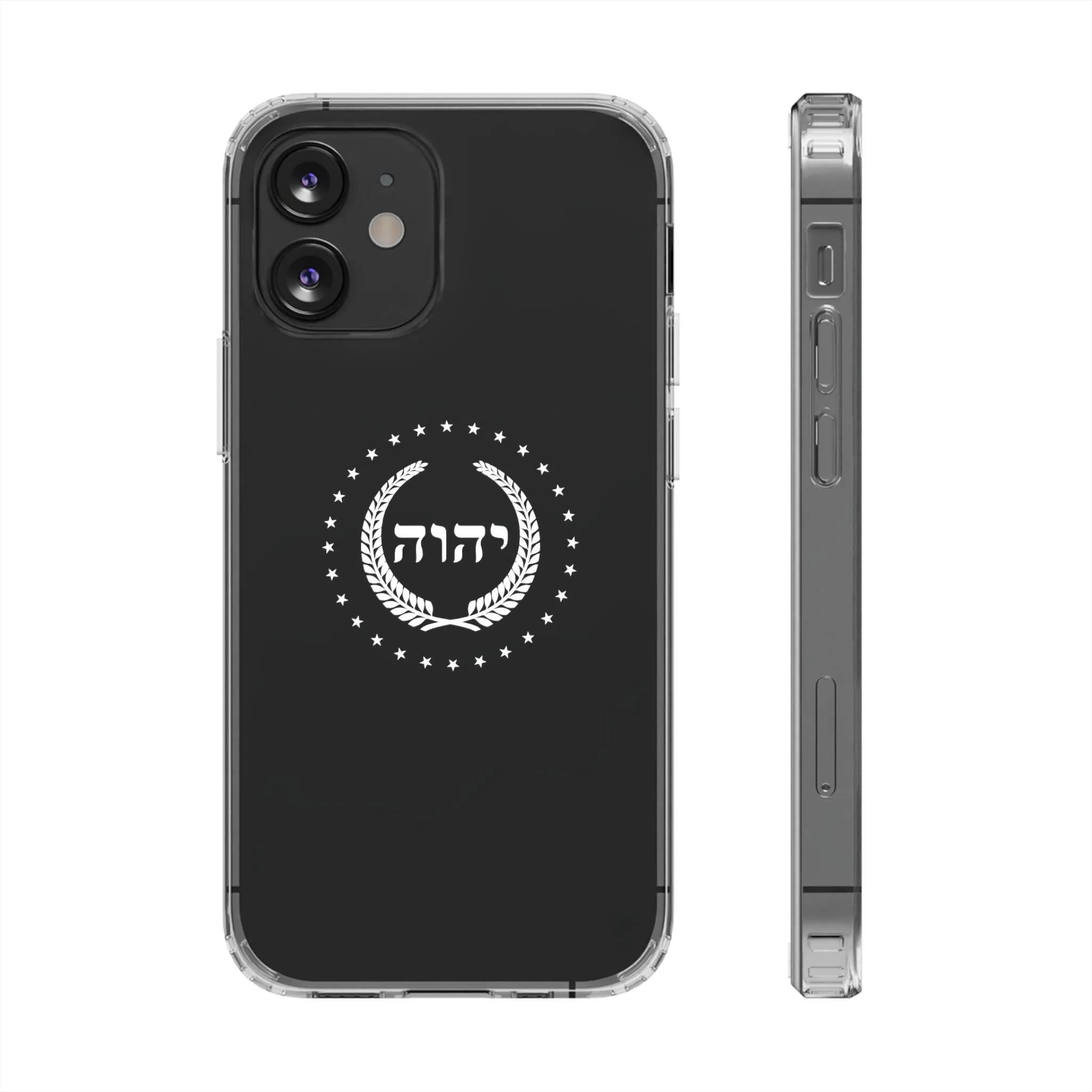 King YAHWEH Crest Clear Case