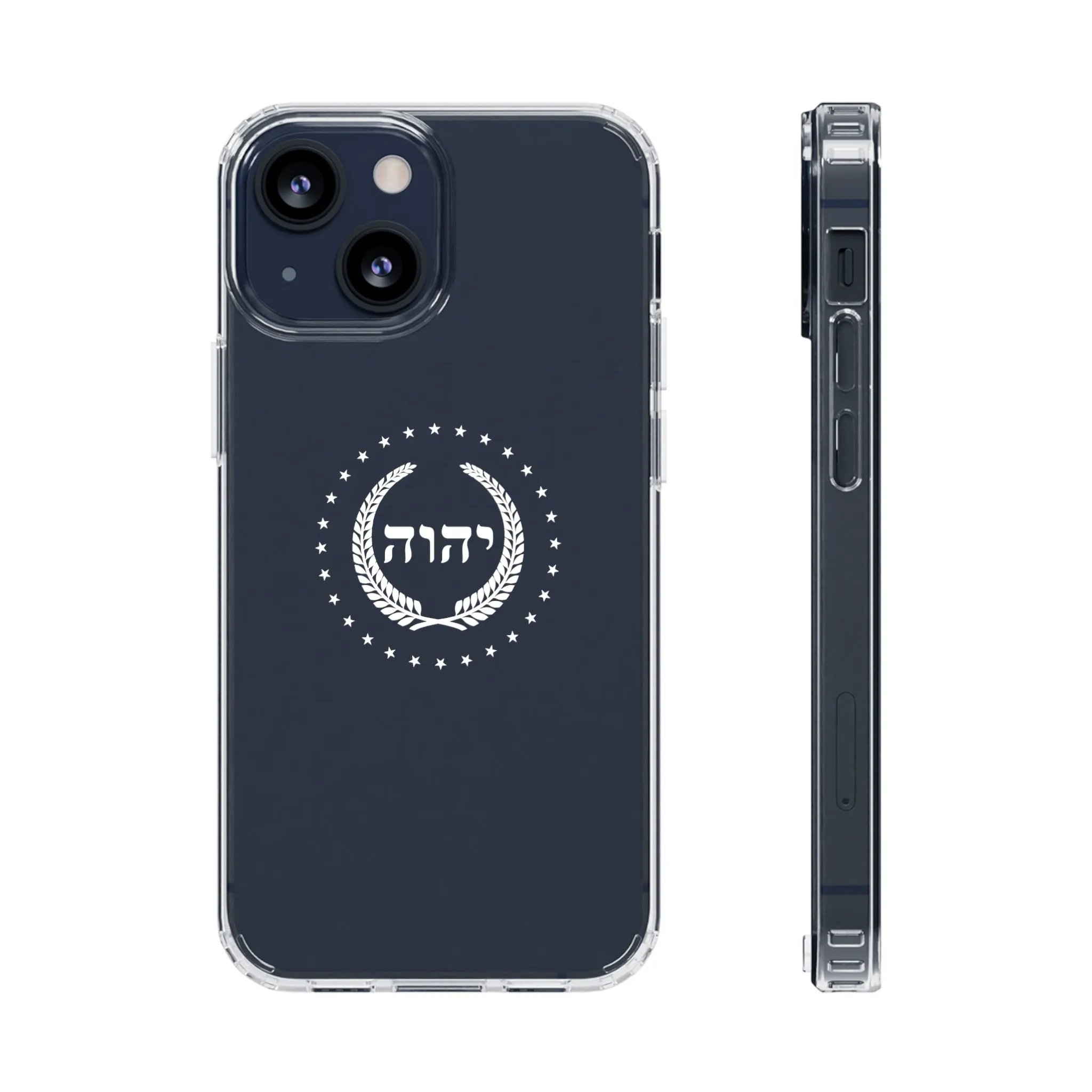 King YAHWEH Crest Clear Case
