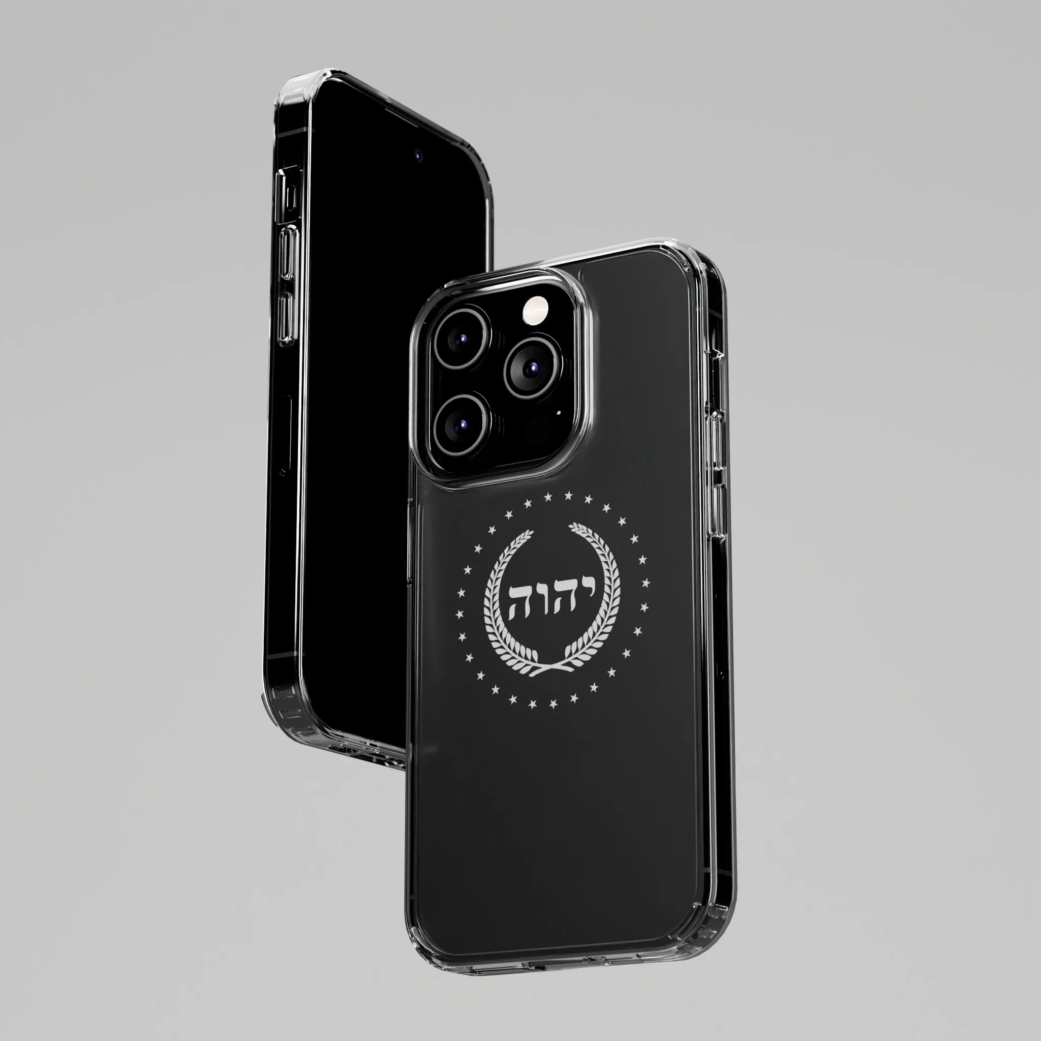 King YAHWEH Crest Clear Case