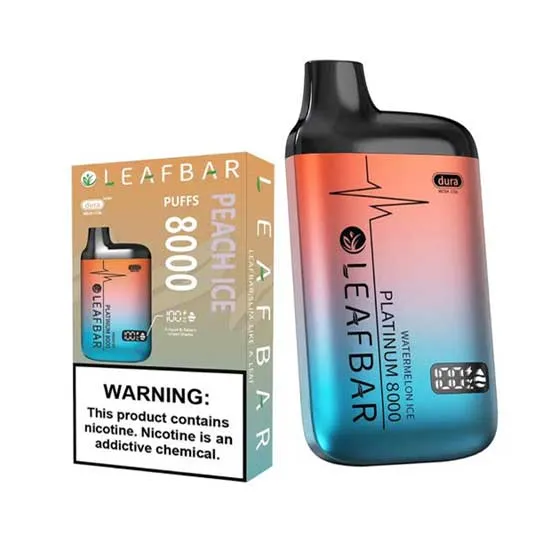 Leafbar Platinum 8000 - 5 pack