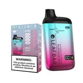 Leafbar Platinum 8000 - Raspberry Watermelon