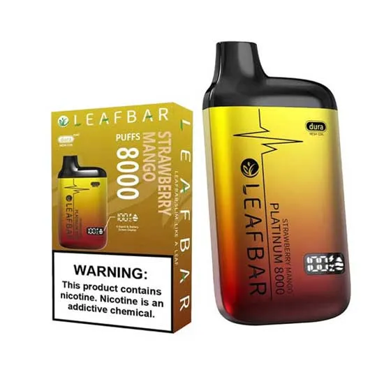 Leafbar Platinum 8000 - Strawberry Mango