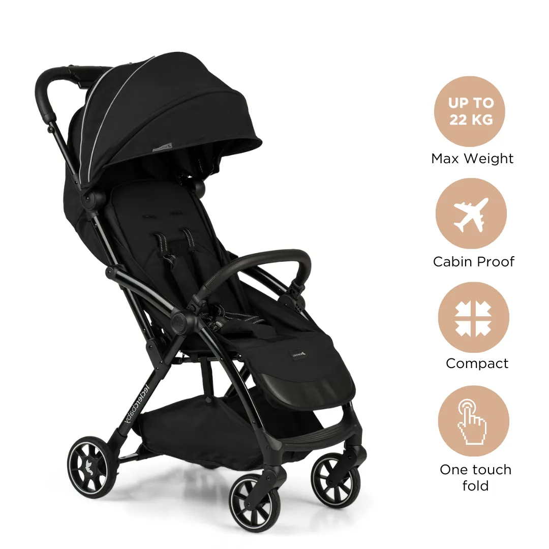 Leclercbaby Bundle Influencer Air Piano Black (Stroller    Bassinet)