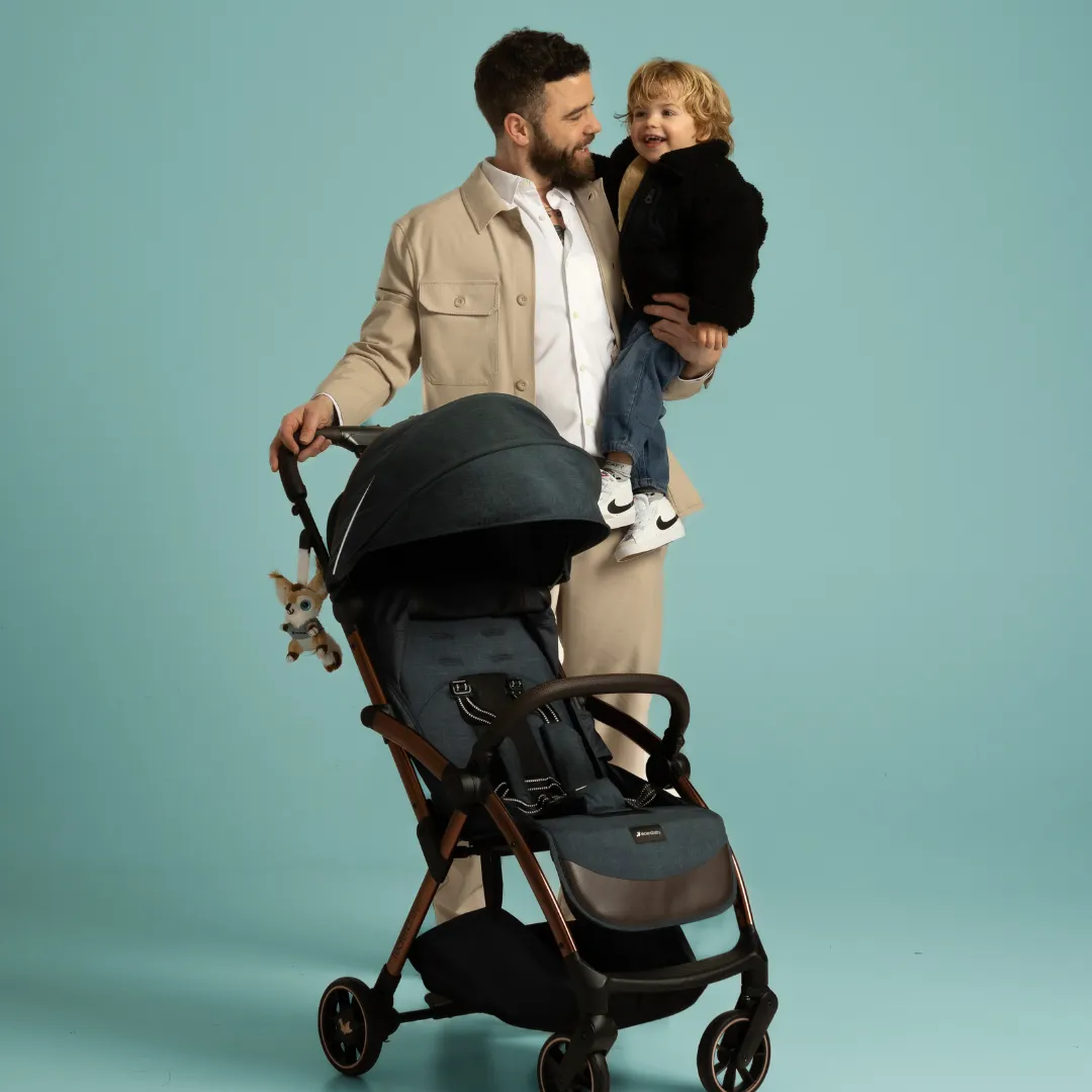 Leclercbaby Bundle Influencer Air Piano Black (Stroller    Bassinet)