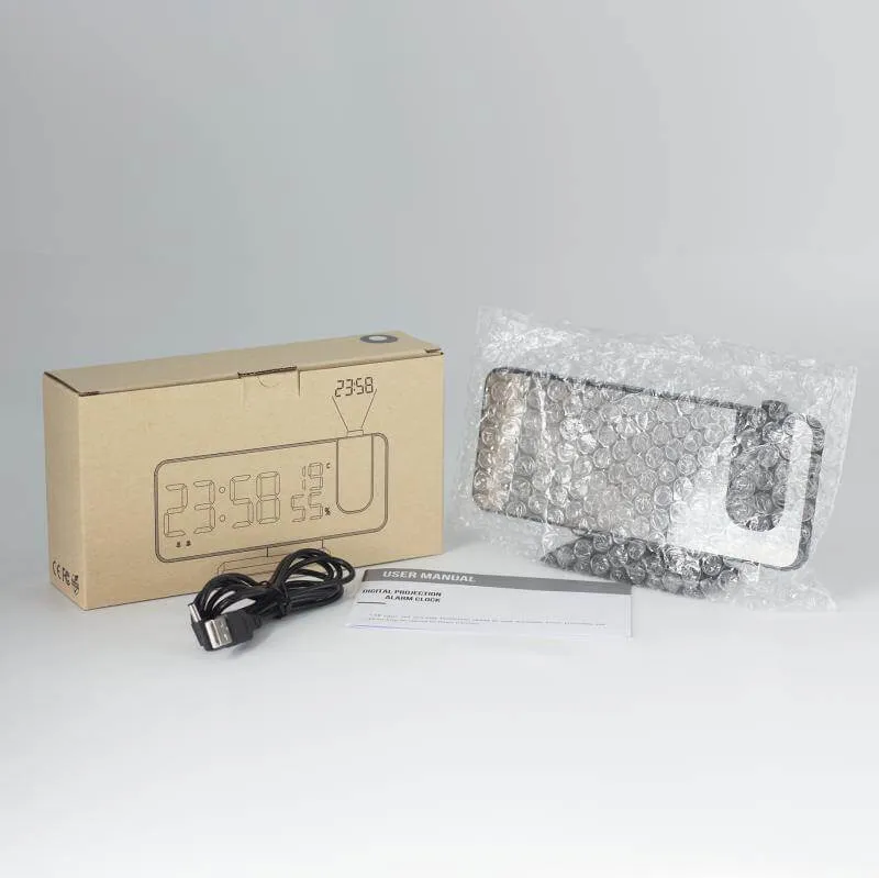 LED Digital Alarm Projection Clock