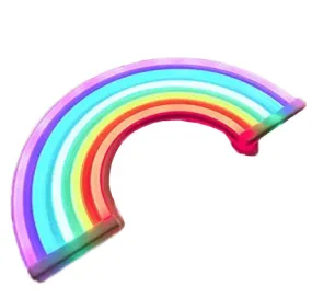 LED Rainbow Light Lamp - Plug-in Or Battery