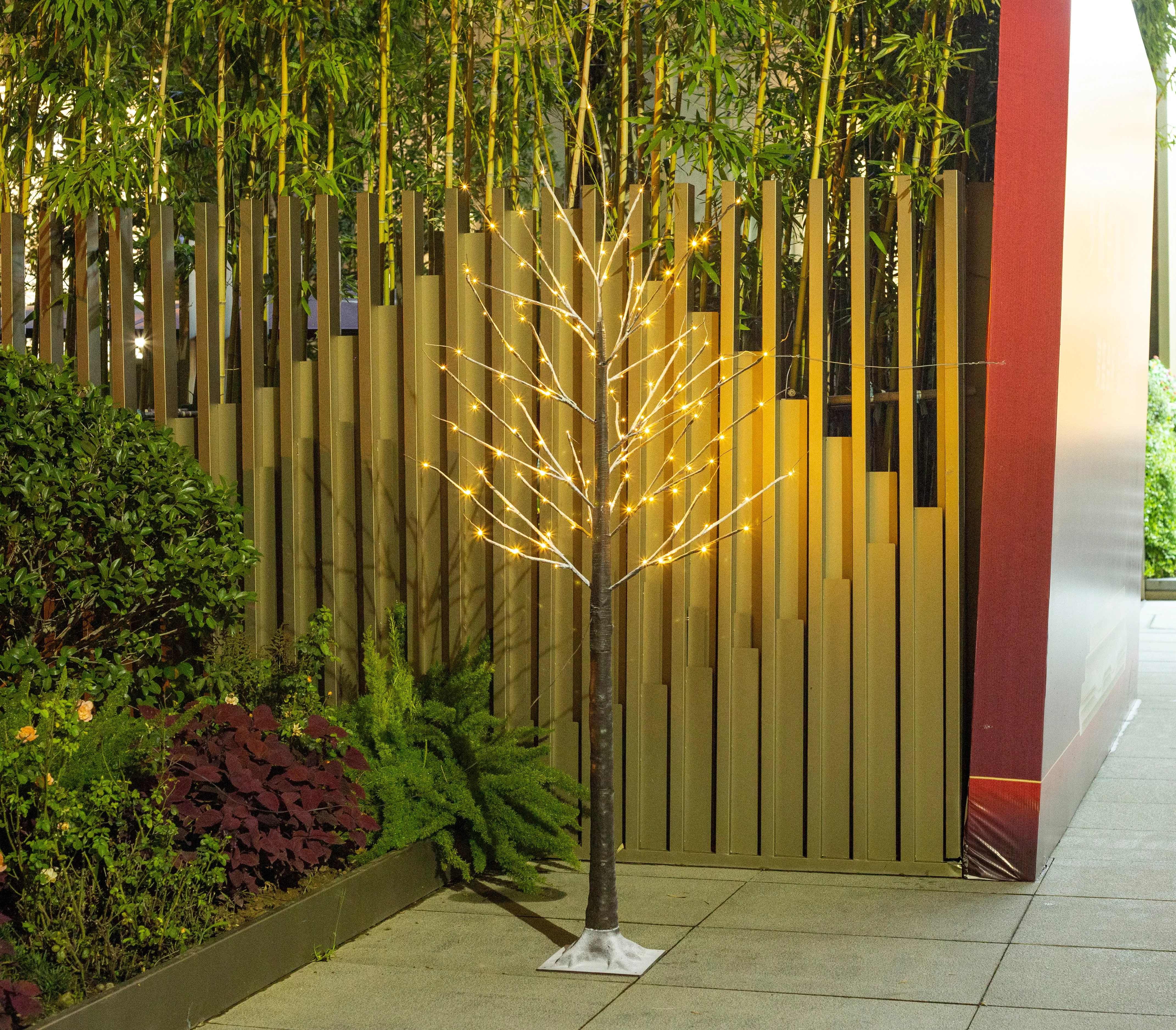 LED Tree With 8 Functions  and 120 Warm White LEDs