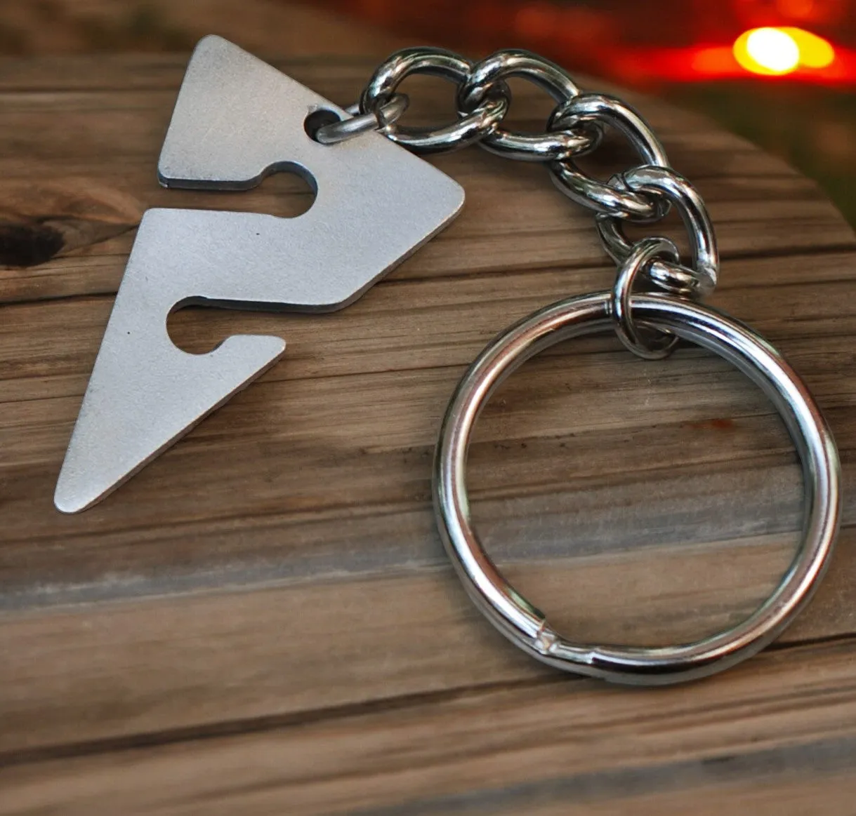 Line Arrow Keychain for Women and Men- Cave Diver Gifts for Women and Men, Line Arrow Pewter Key Chain, Gifts for Cave Divers