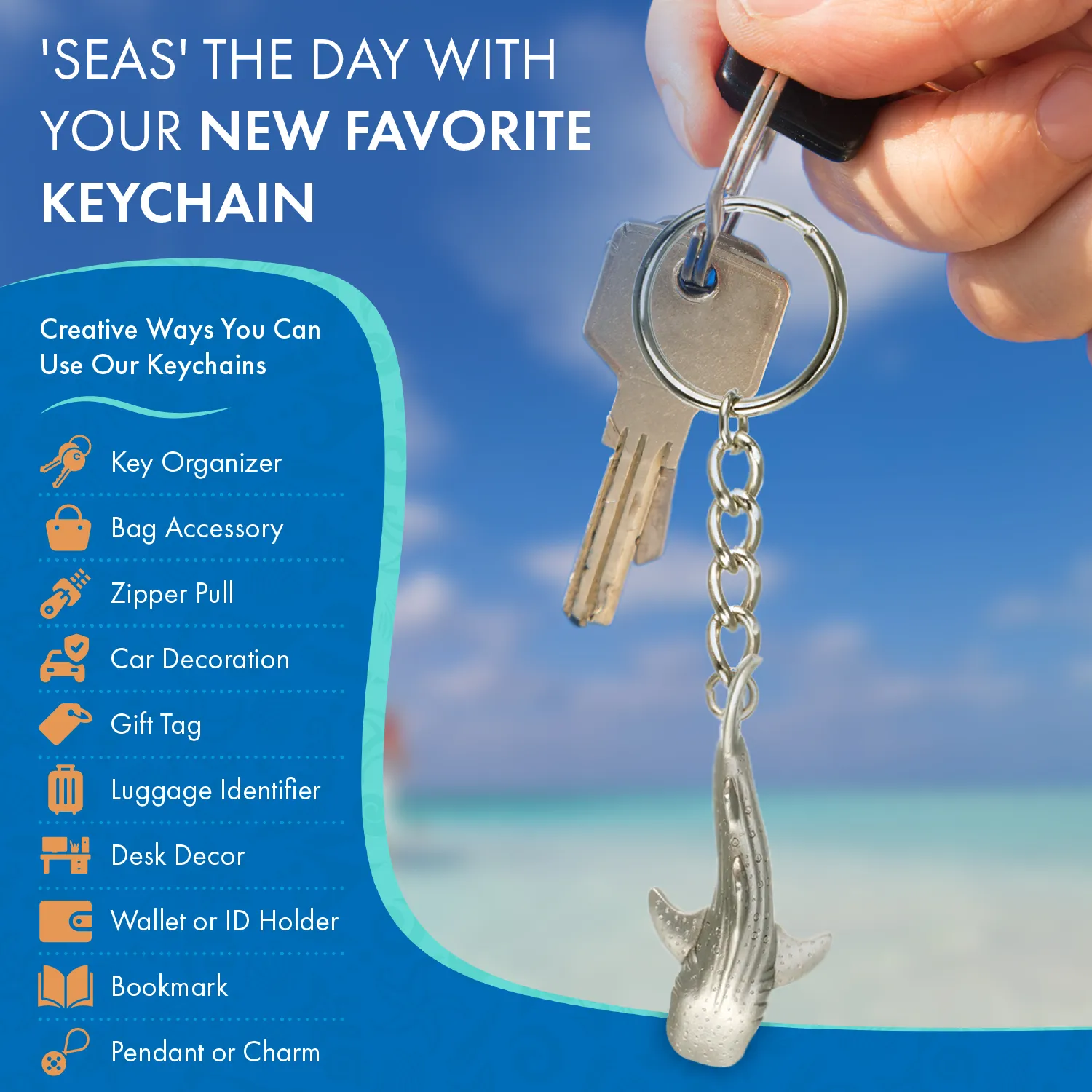 Line Arrow Keychain for Women and Men- Cave Diver Gifts for Women and Men, Line Arrow Pewter Key Chain, Gifts for Cave Divers