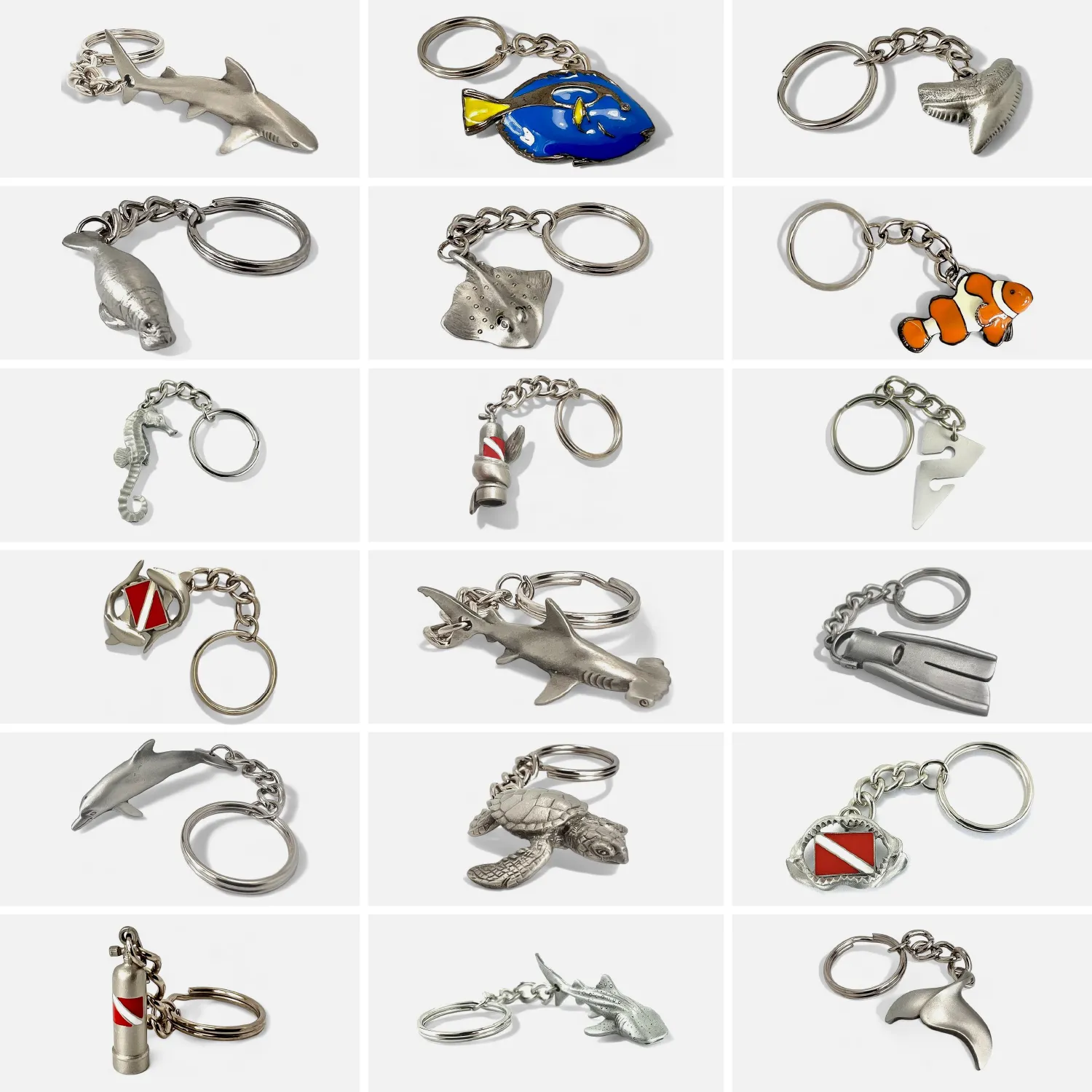 Line Arrow Keychain for Women and Men- Cave Diver Gifts for Women and Men, Line Arrow Pewter Key Chain, Gifts for Cave Divers