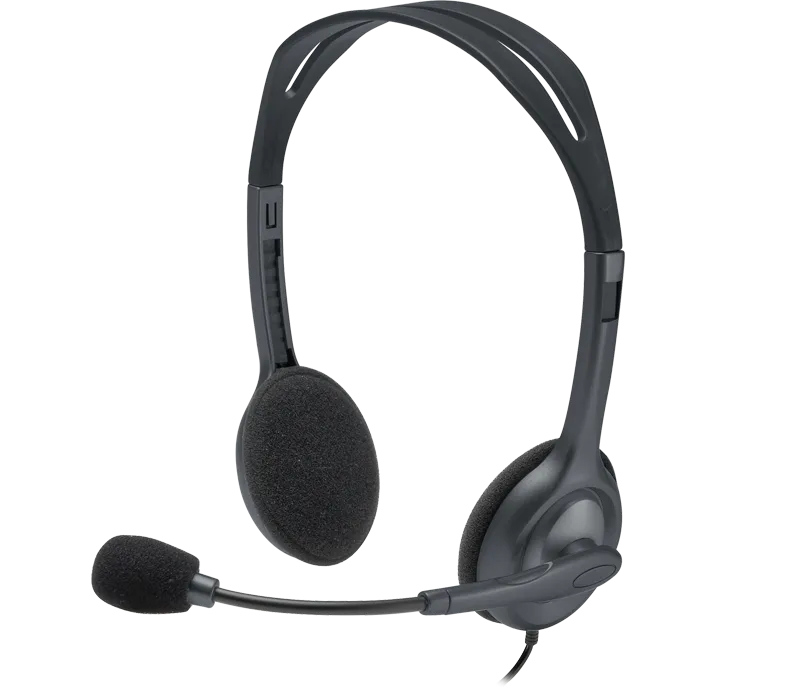 Logitech H111 Stereo Headset with 3.5mm Microphone