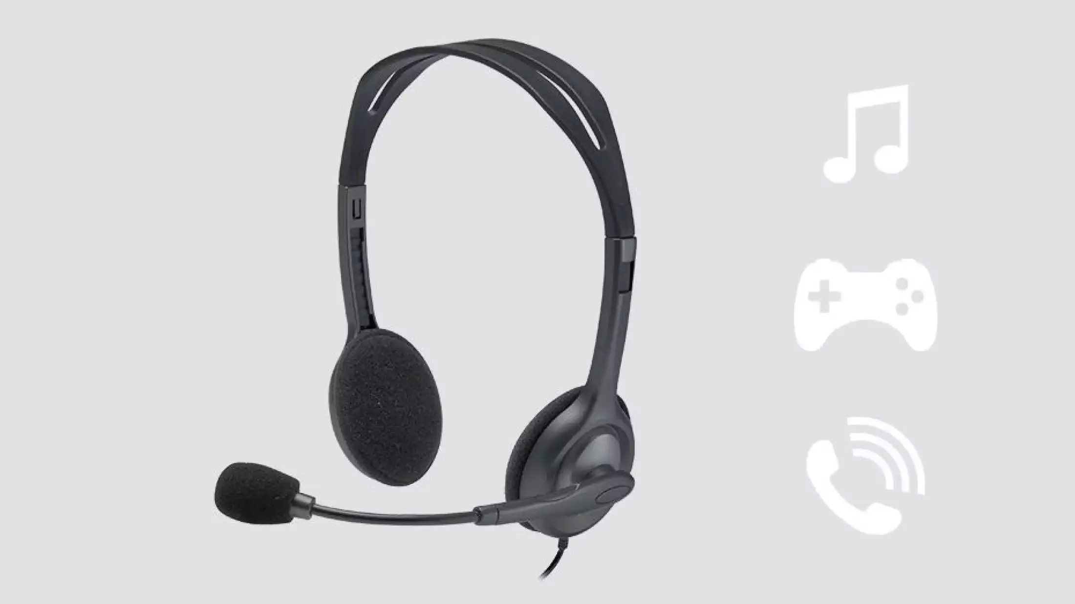 Logitech Wired Stereo Headset H111