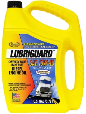 Lubriguard 704326 Heavy-Duty Diesel Engine Oil, 15W-40, 1 gal :EA: QUANTITY: 3