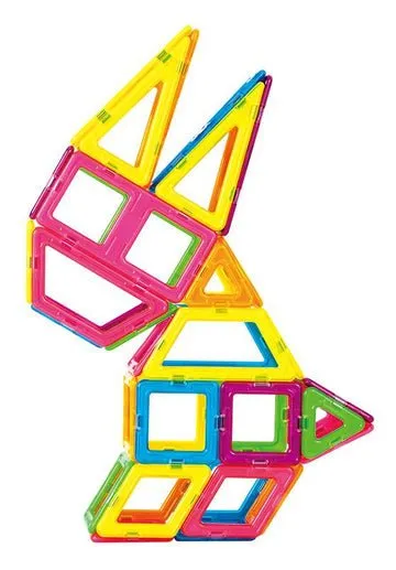 MAGFORMERS Neon 60 Piece Set