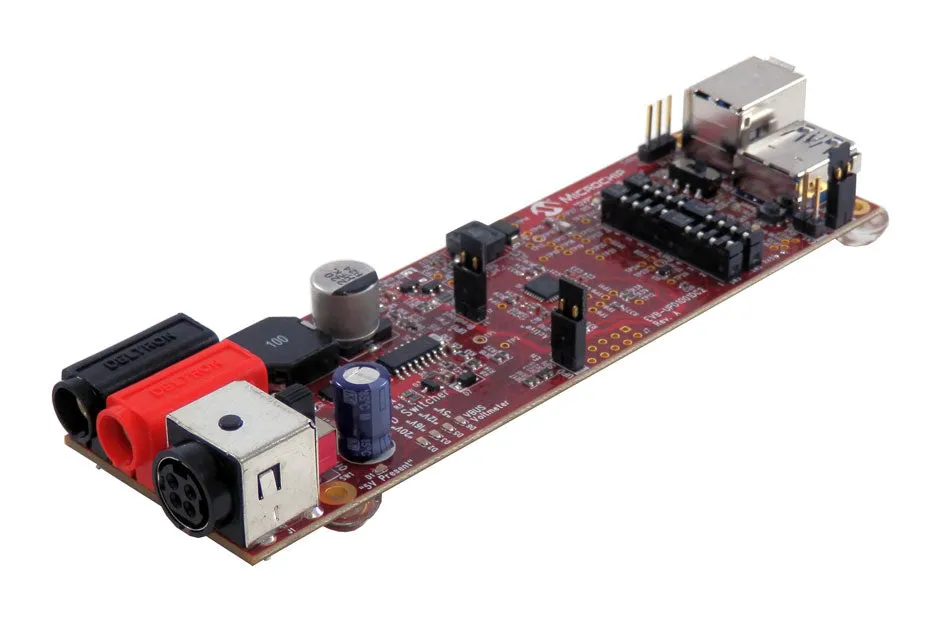 Microchip USB Power Controller for UPD1001 Evaluation Board EVB-UPD1001DC2