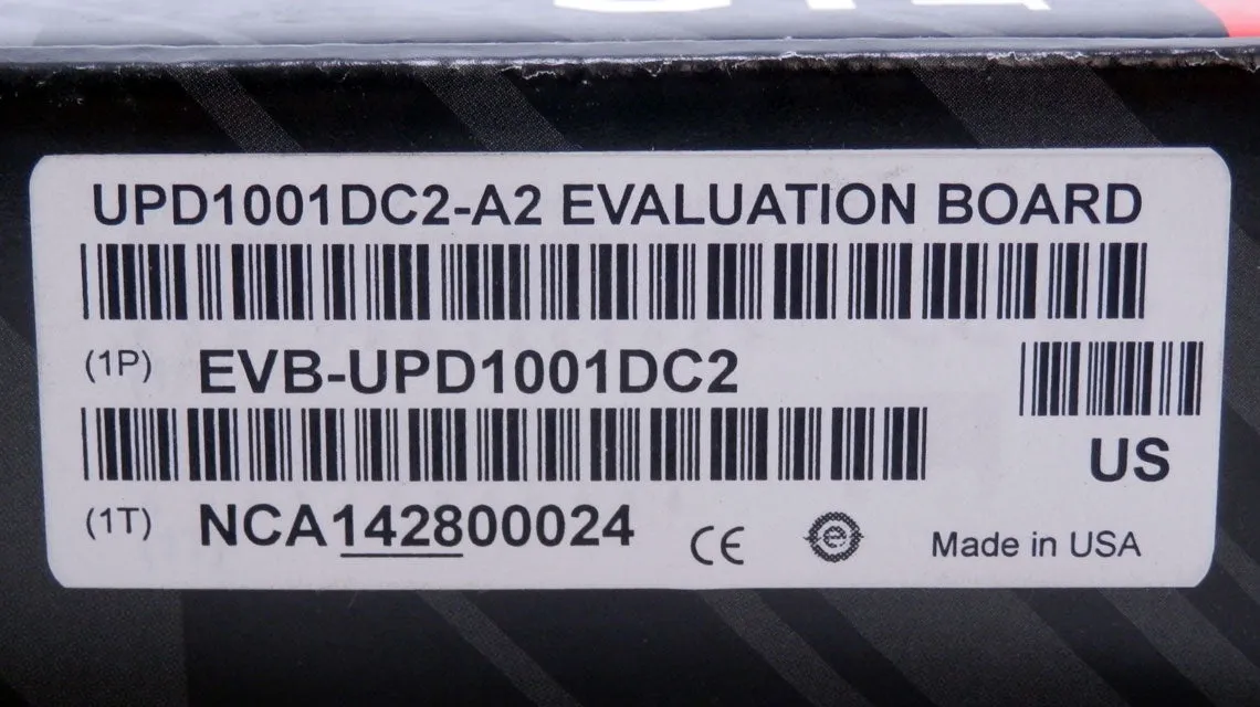 Microchip USB Power Controller for UPD1001 Evaluation Board EVB-UPD1001DC2