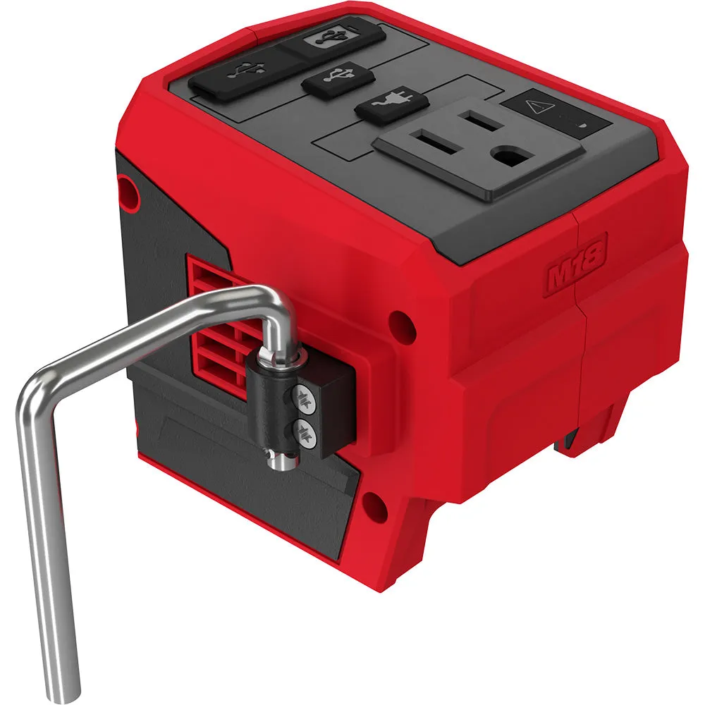 Milwaukee 2846-21HO M18 TOP-OFF 175W Power Supply & M18 Redlithium High Output XC6.0 Battery Pack