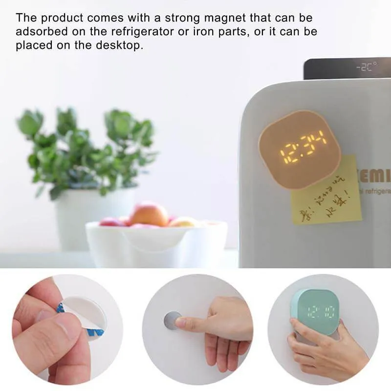 Mini Magnetic Smart Digital Clock