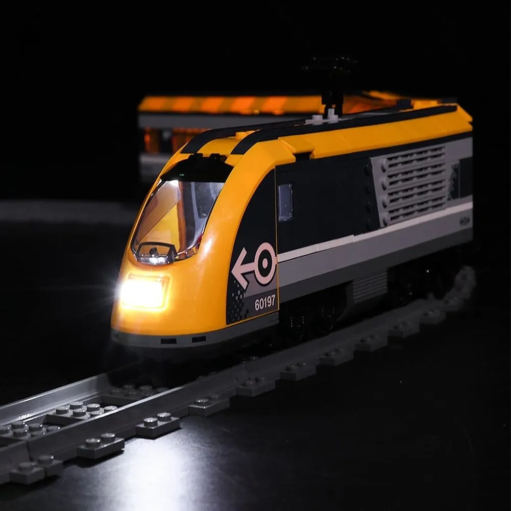 MOC  Compatible  LED Light For 60197 Classic Passenger Train Building Blocks Bricks Toys (only light kit)