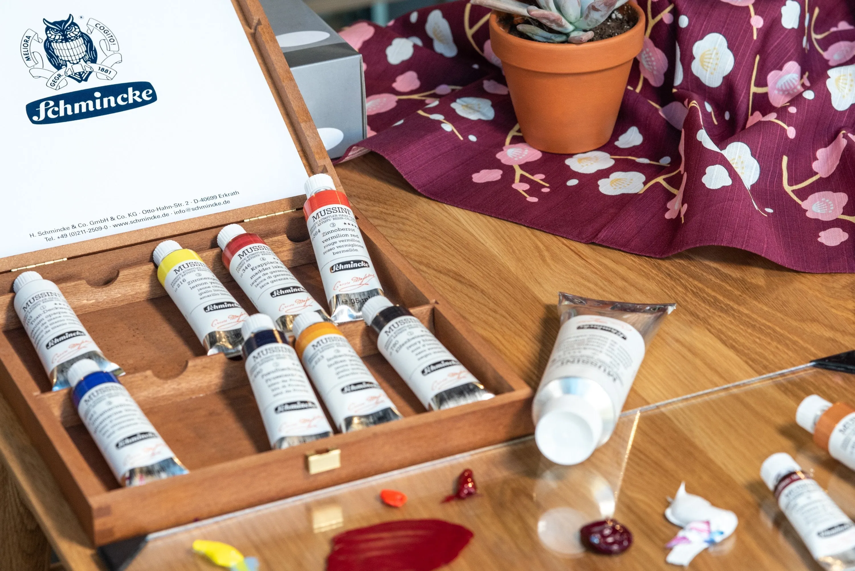 Mussini Oil Colors, Modern Mixing Set