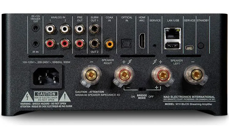 NAD M10 V2 BluOS Streaming Amplifier - OPEN BOX