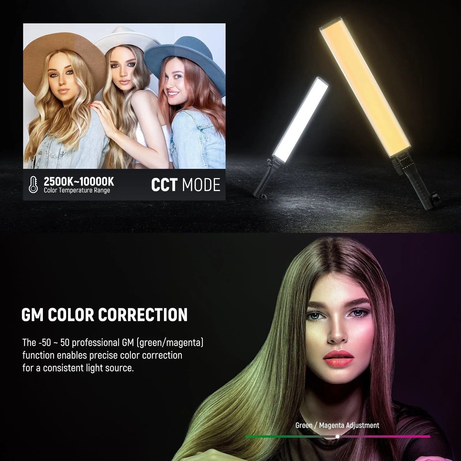 Neewer BH30S RGB LED Tube Light