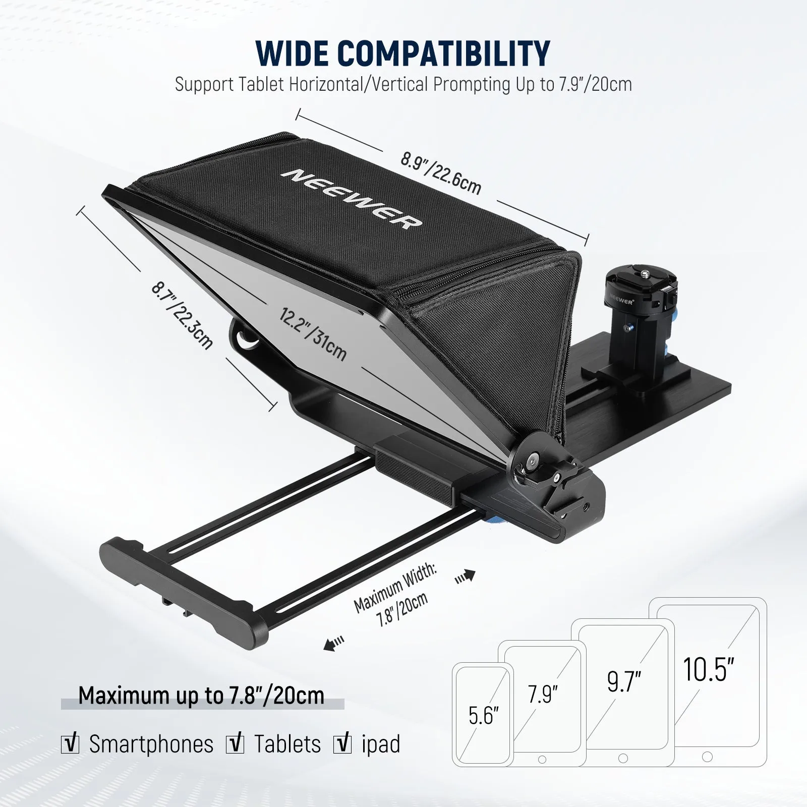 NEEWER X12II Remote Teleprompter