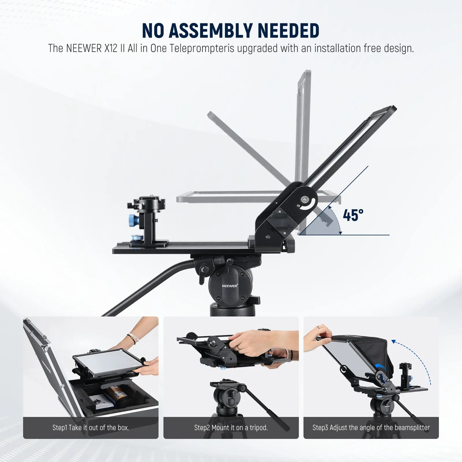 NEEWER X12II Remote Teleprompter