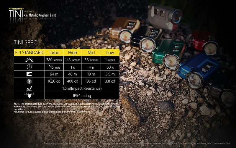 Nitecore TINI Keychain Light