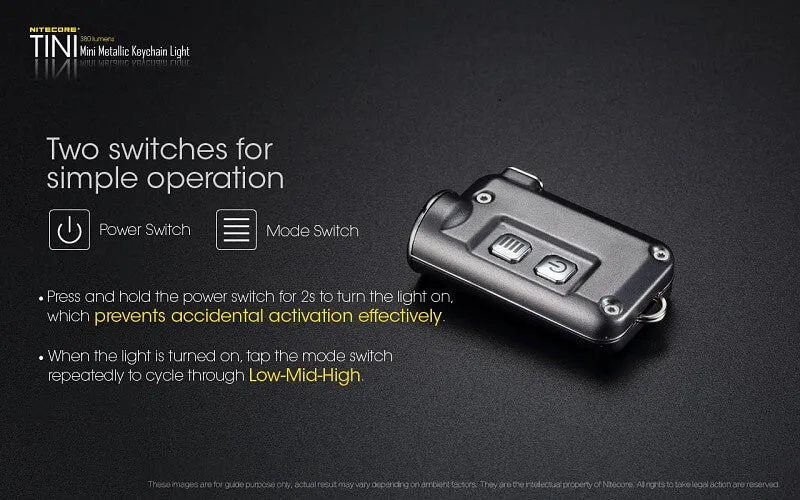 Nitecore TINI Keychain Light