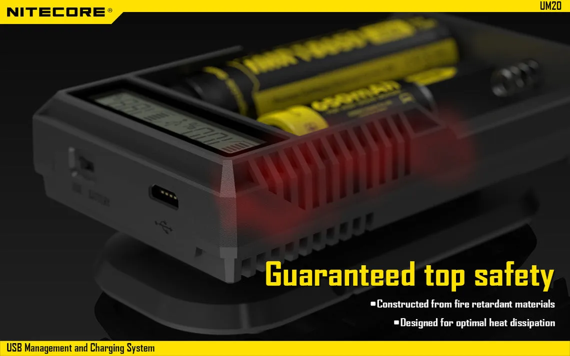 Nitecore UM20 USB Charger