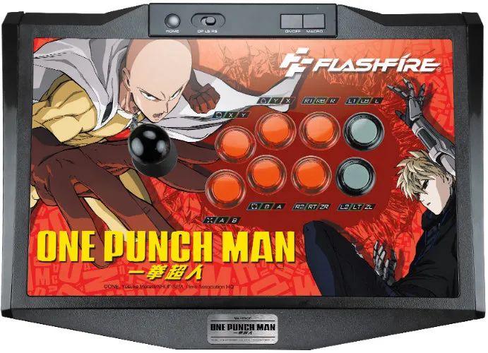 NS Switch 富雷迅 大型搖桿 格鬥搖桿 一拳超人 MA1000OP PS4 PS3 PC 可用 - Black - Brand New