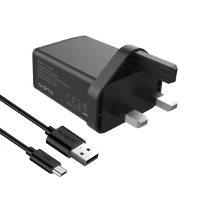 oraimo Charger Kit 2A Fast Charging  Europe Type Wall Charger with Micro USB Cable