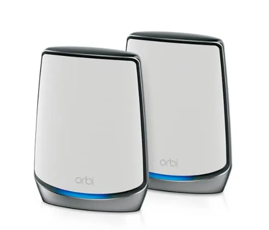 Orbi Tri-Band WiFi 6 Mesh System, 6Gbps, Router   1 Satellite (AX6000)