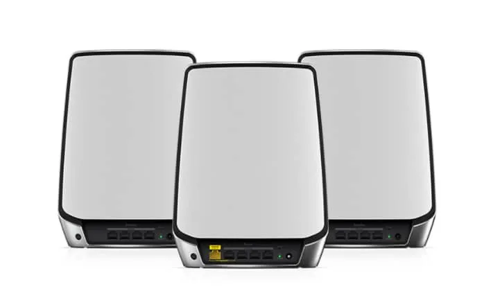 Orbi Tri-Band WiFi 6 Mesh System, 6Gbps, Router   2 Satellites (AX6000)