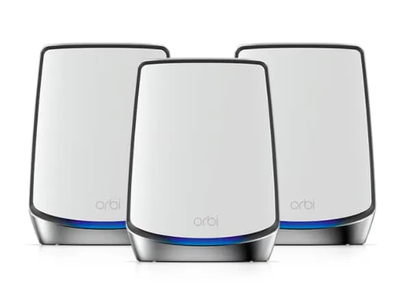 Orbi Tri-Band WiFi 6 Mesh System, 6Gbps, Router   2 Satellites (AX6000)