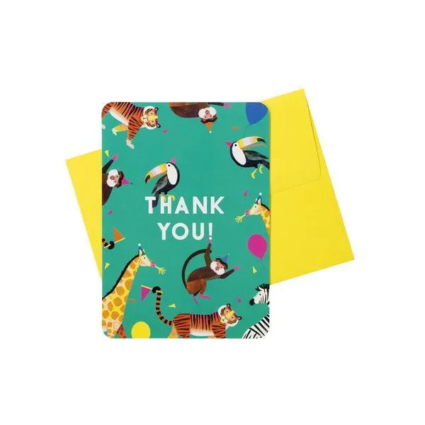 Party Animals Thank You Cards
