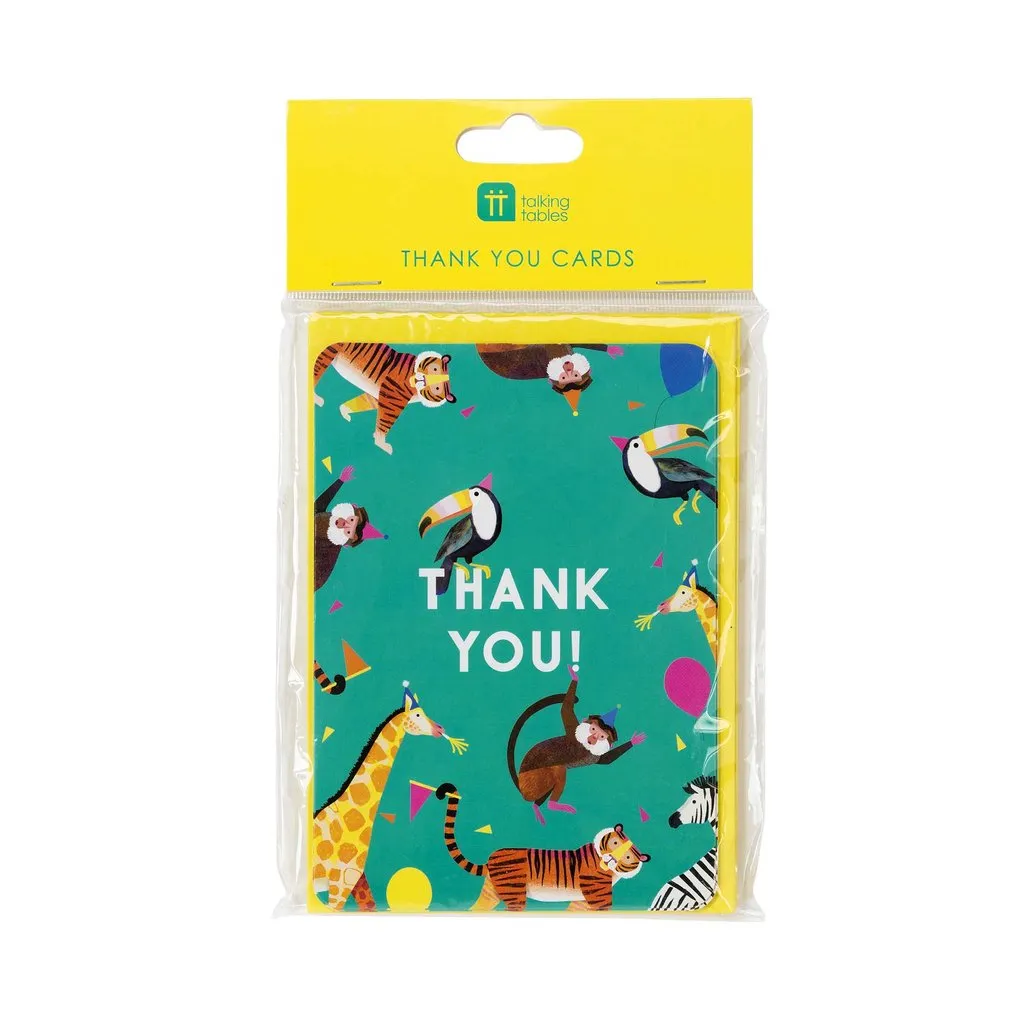 Party Animals Thank You Cards