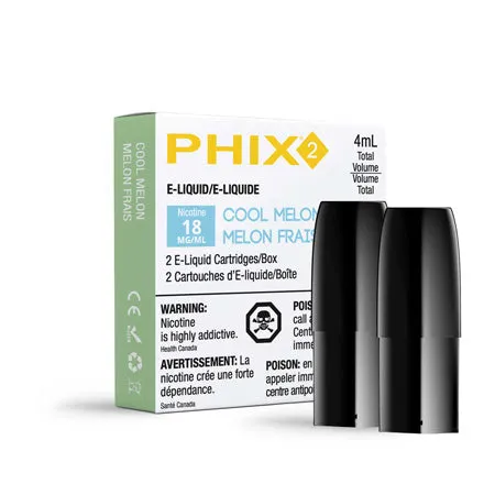 PHIX Pods 2 Pack Cool Melon - MLV