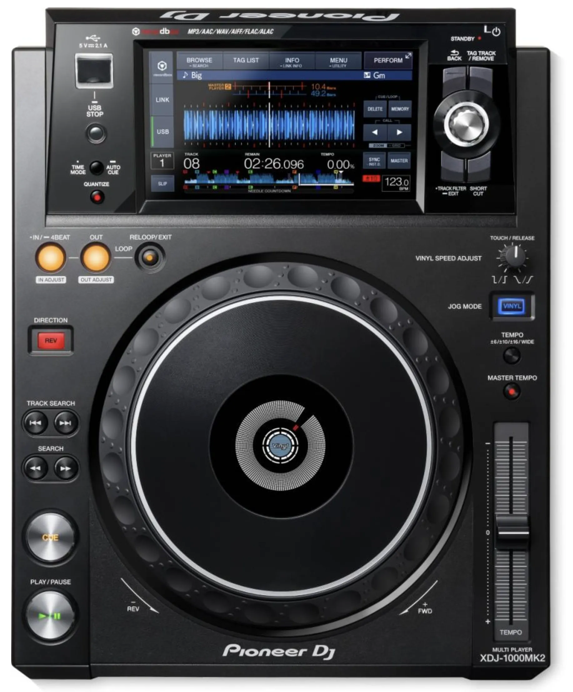 Pioneer DJ XDJ-1000MK2 Digital Media Player