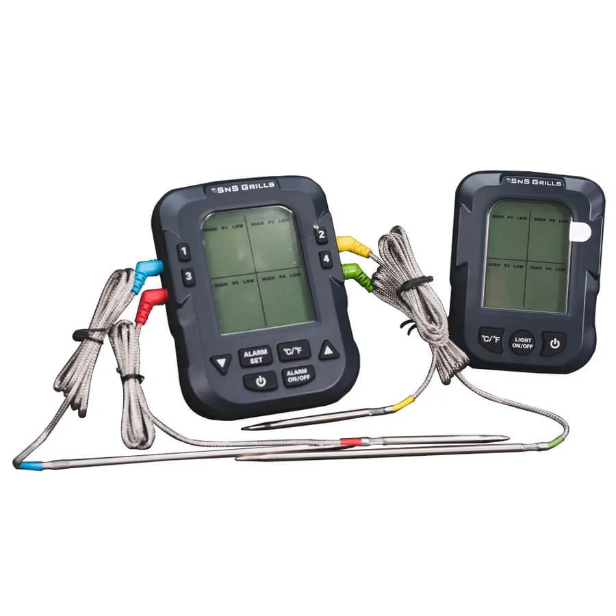 Remote Digital Multi Probe Thermometer - SnS-500 Slow N Sear