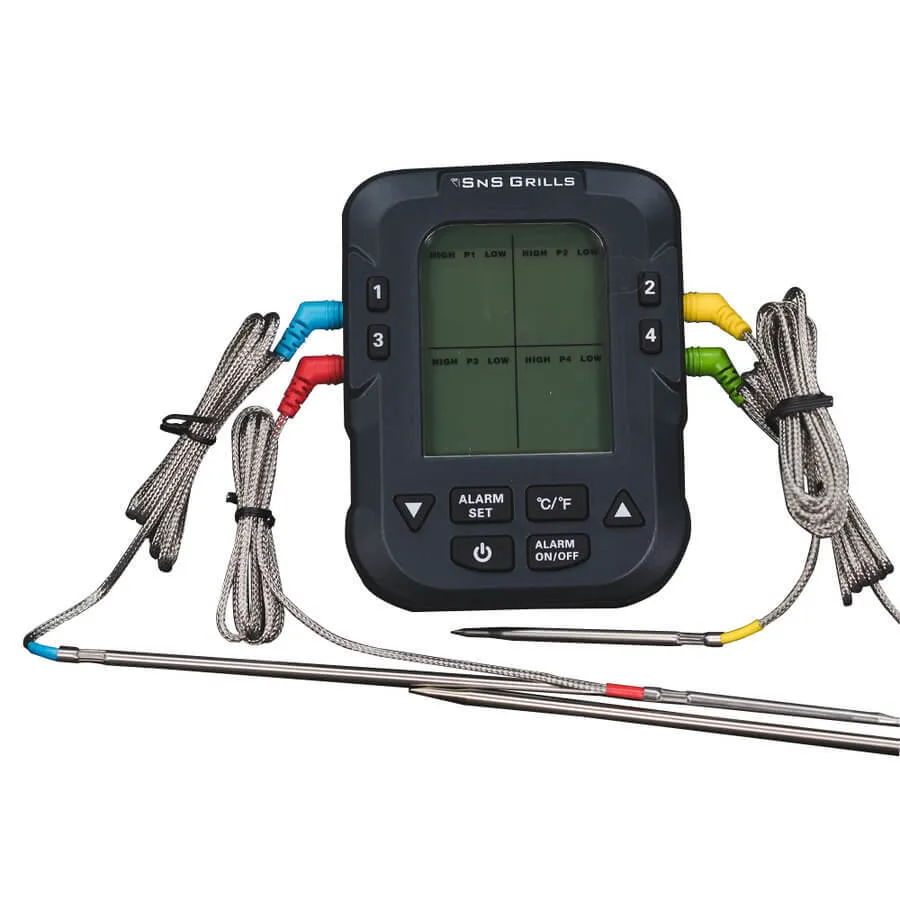 Remote Digital Multi Probe Thermometer - SnS-500 Slow N Sear