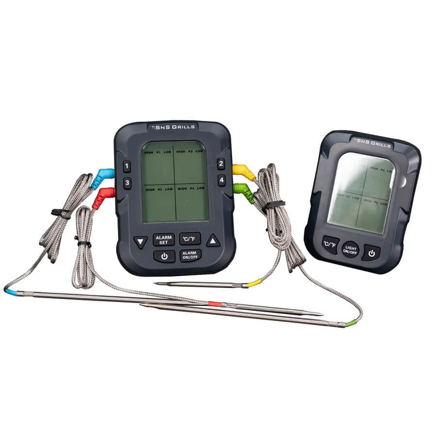 Remote Digital Multi Probe Thermometer - SnS-500 Slow N Sear