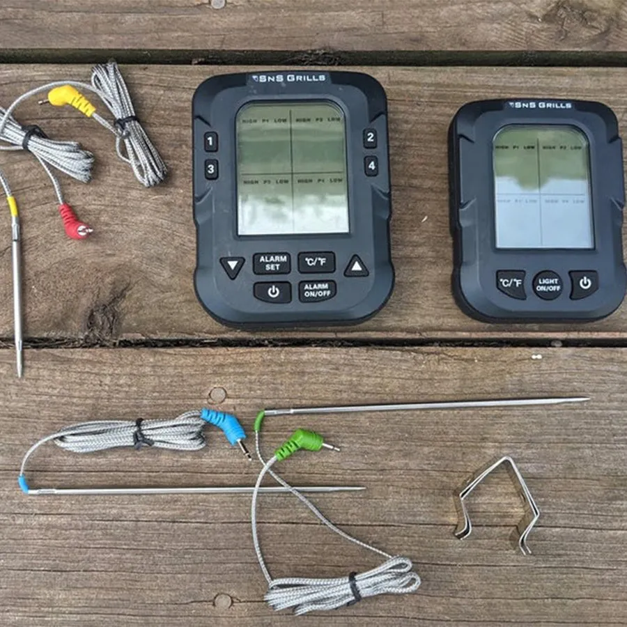 Remote Digital Multi Probe Thermometer - SnS-500 Slow N Sear