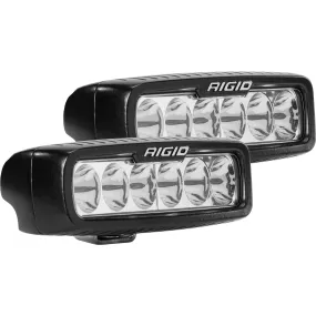 RIGID SR-Q Series PRO Driving Optic Surface Mount Black Housing Pair