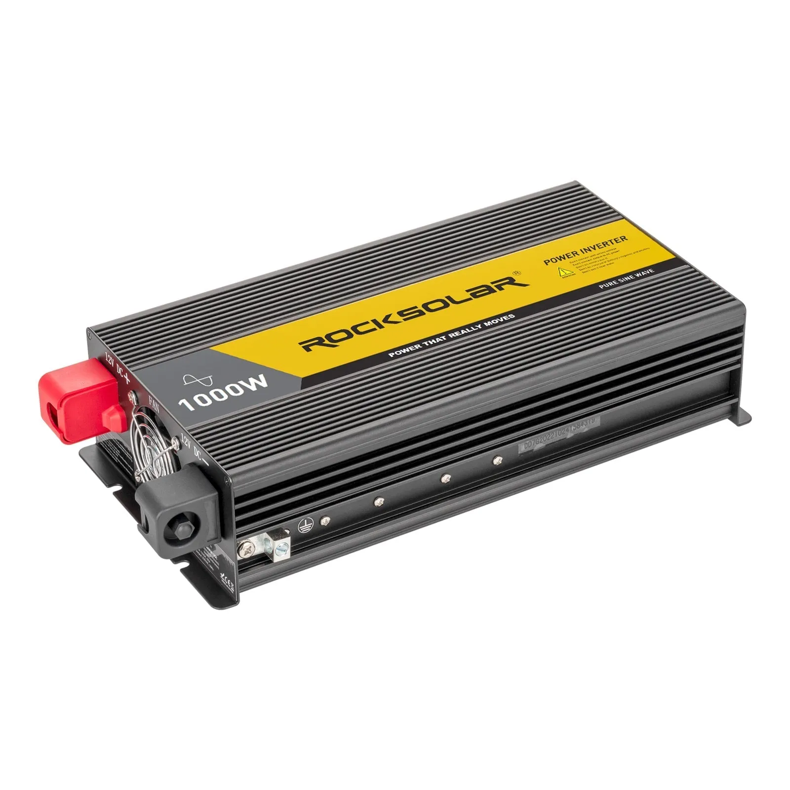 ROCKSOLAR 1000W 12V Pure Sine Wave Power Inverter with Remote Control Panel