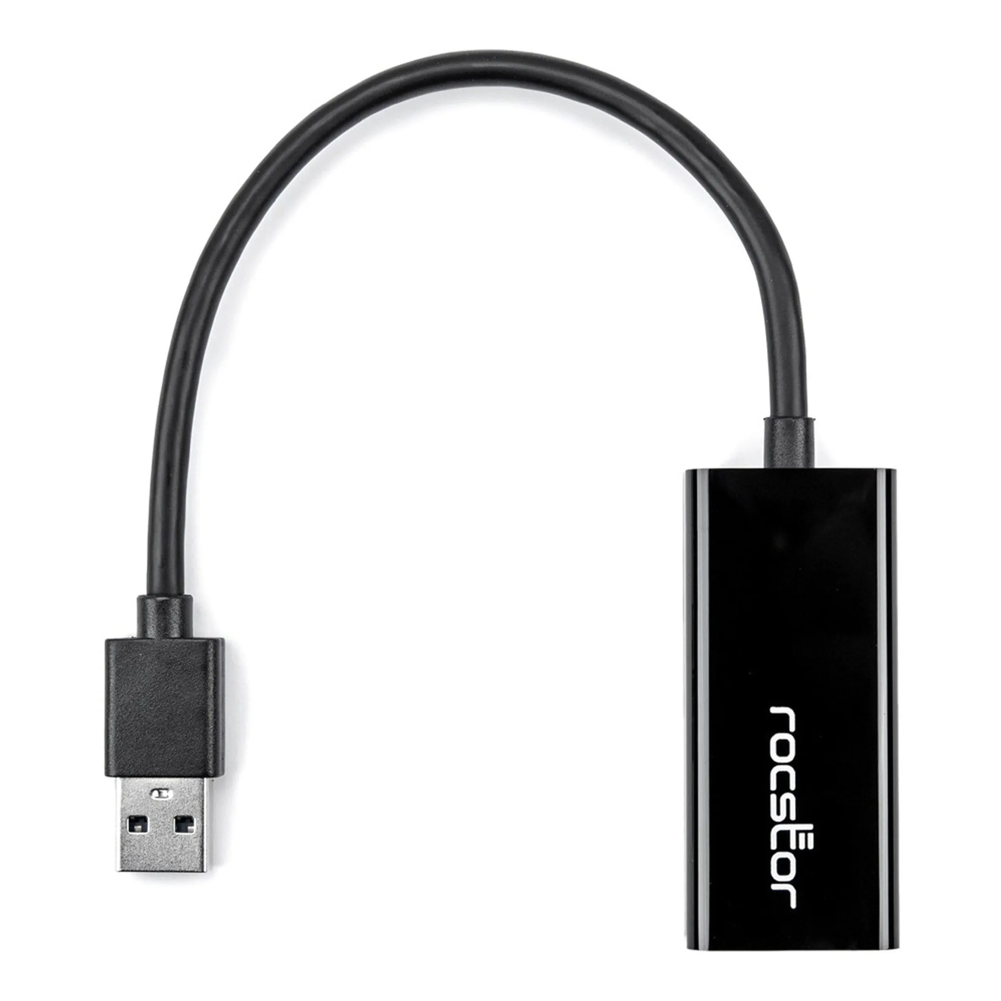 Rocstor Y10C137-B1 USB 3.0 to Gigabit Ethernet NIC Premium Network Adapter