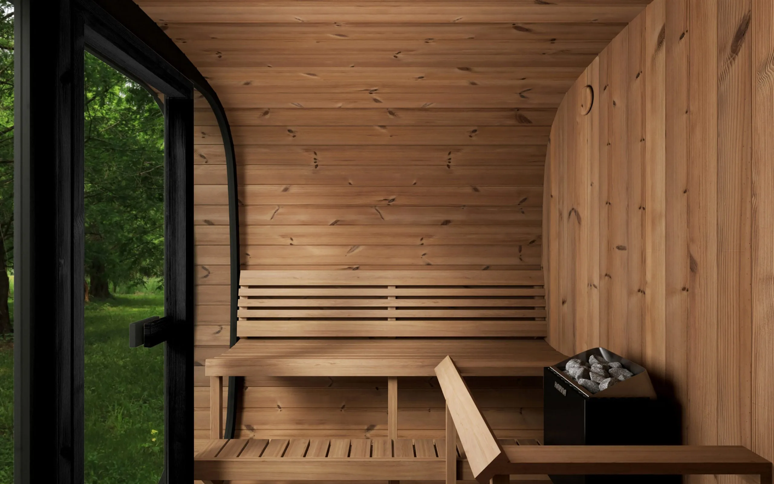 SaunaLife Cube CL7G Luxury 6 Person Sauna