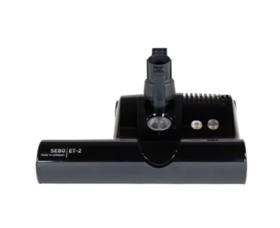 SEBO Deluxe Central Vacuum Kit with Black ET-2 15" Power Head (30Ft-35Ft)