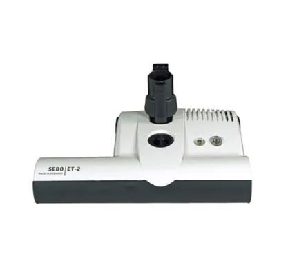 SEBO Deluxe Central Vacuum Kit with White ET-2 15" Power Head (30Ft-35Ft)